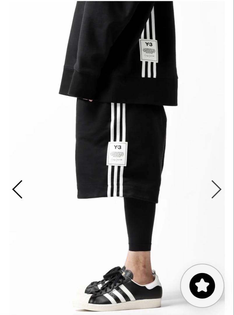 パンツ Y-3 M 3 STP TERRY SHORTS