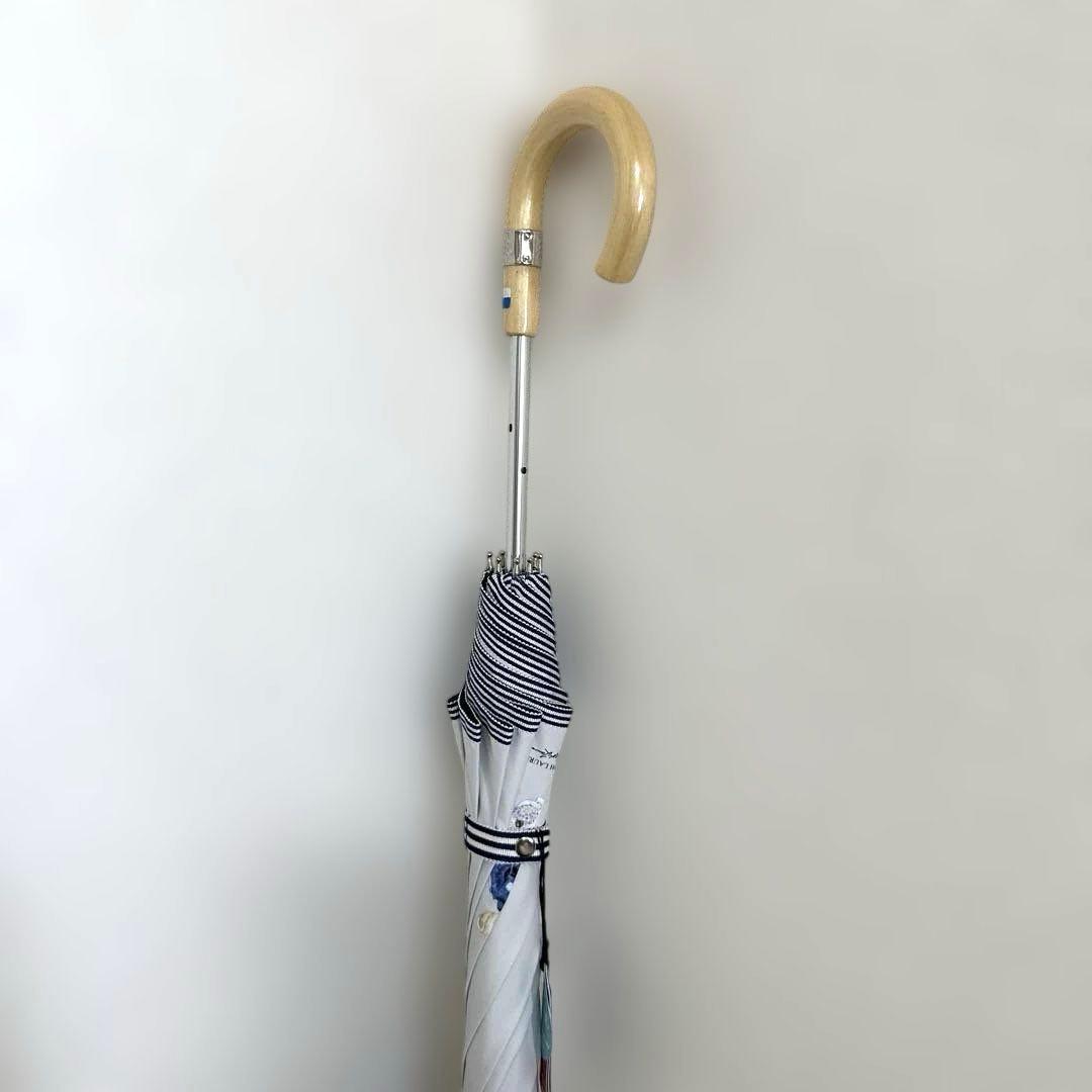 新品未使用タグ付　ポロラルフローレン晴雨兼用長傘 ポロベア　グレイッシュホワイト