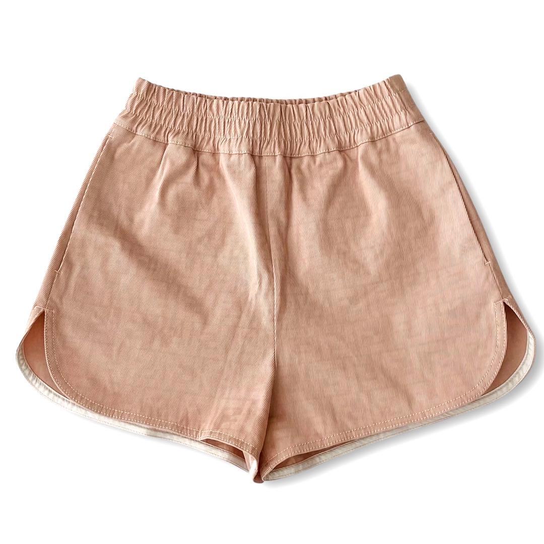 美品ꕥ 21ss フェンディ FF ズッカ柄 ショートパンツ ライトピンク 36