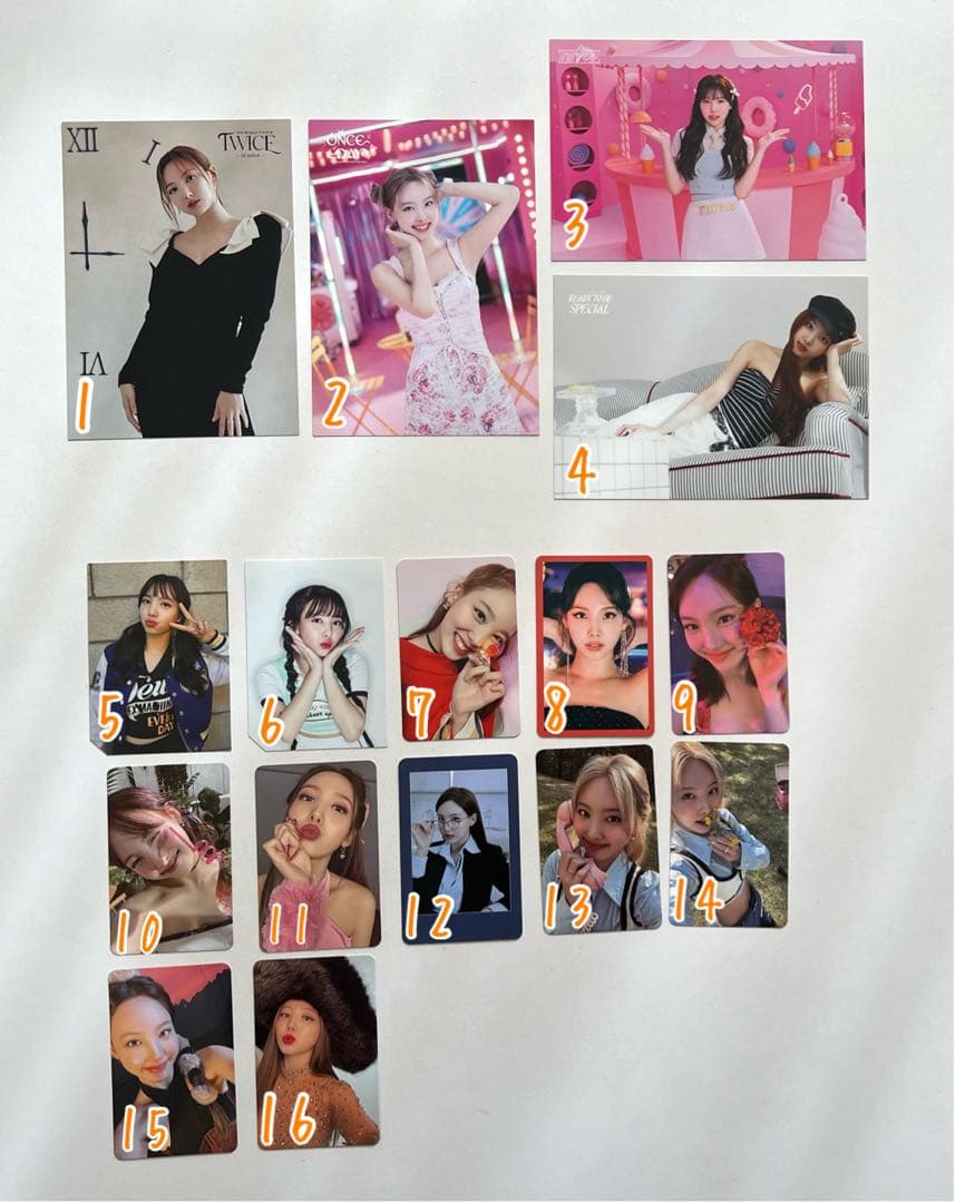 TWICE トレカ・ラントレセット