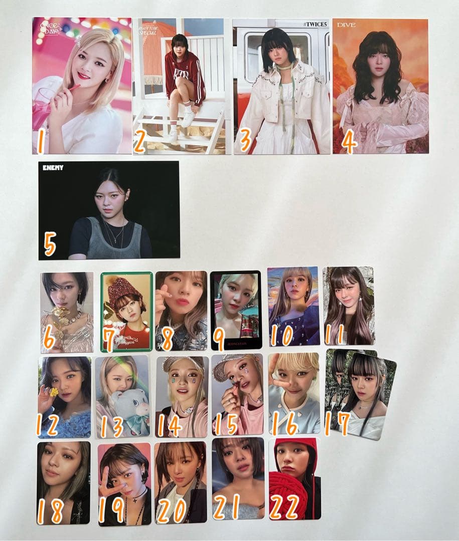 TWICE トレカ・ラントレセット