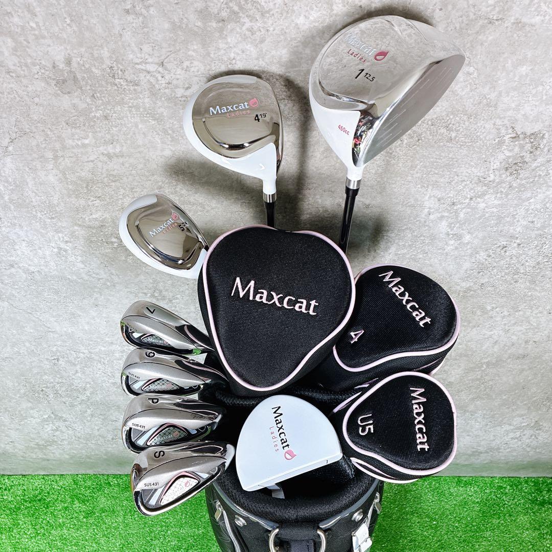 【極美品】キャロウェイ ソレイル バッグ付 レディースゴルフ クラブセット 右