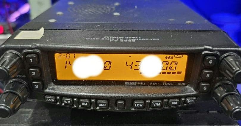 アマチュア無線機引退セットFT-8900H