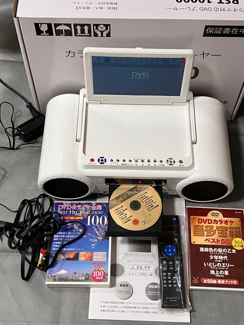 カラオケ対応DVDプレーヤーRST-10000/150曲➕マイク