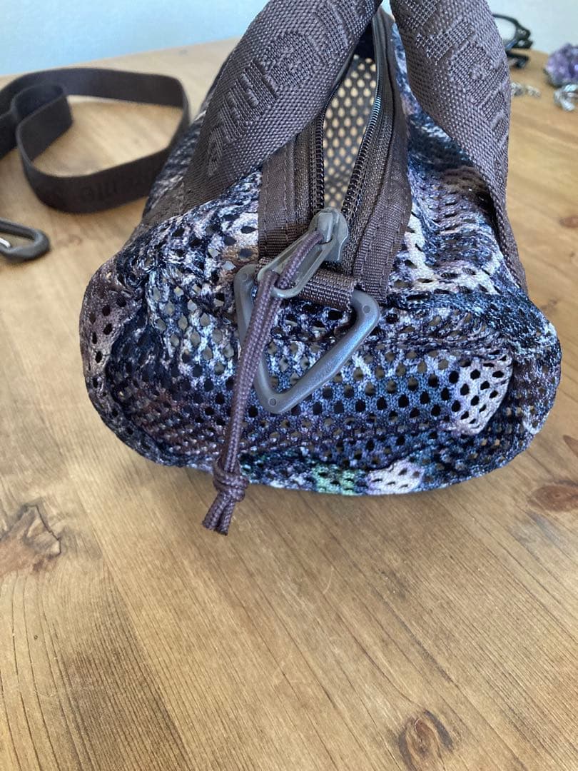 バッグ Supreme Mesh Mini Duffle Bag \"Camo\" 25SS