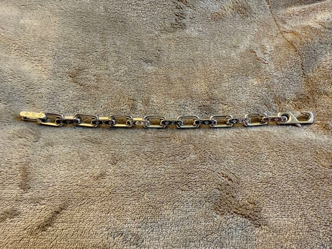 正規品◆ルイヴィトン ブレスレットモノグラム メンズ サイズL