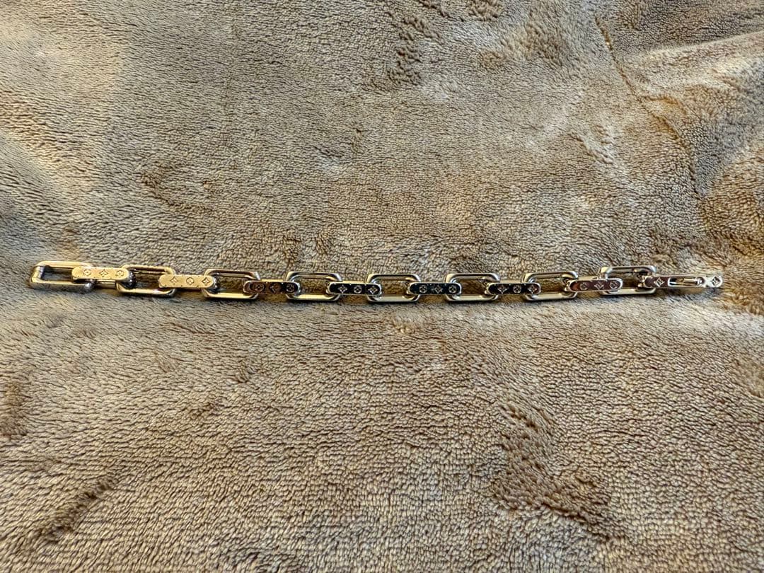 正規品◆ルイヴィトン ブレスレットモノグラム メンズ サイズL