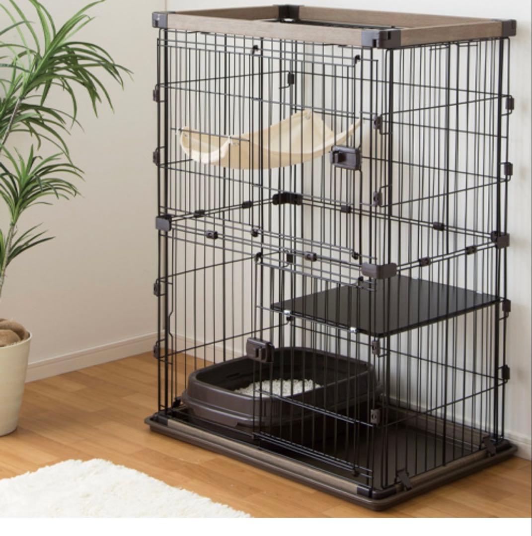 DCMハンモック付きキャットケージ 約120cm