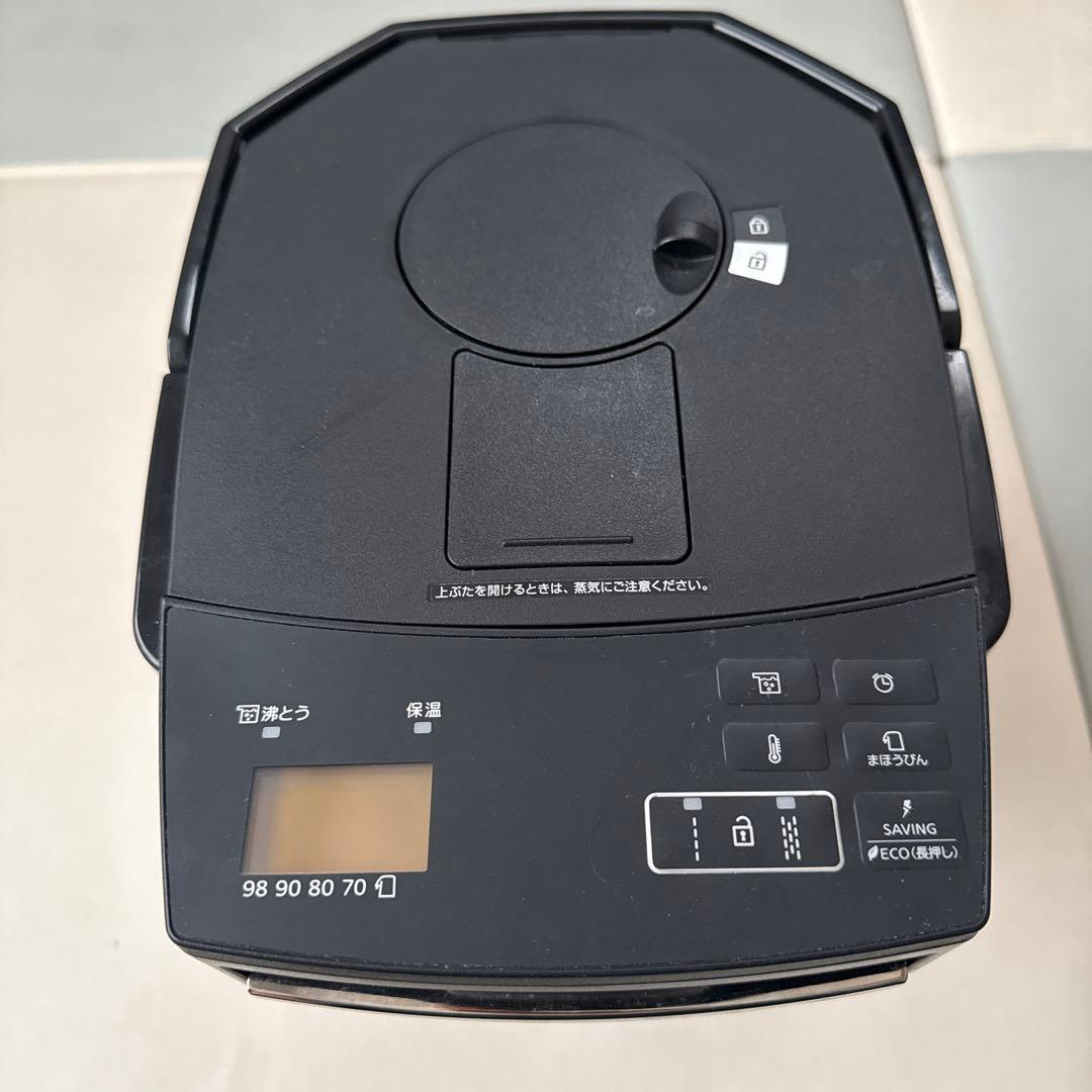 蒸気レスVE電気まほうびんとく子さんコードレスタイプ