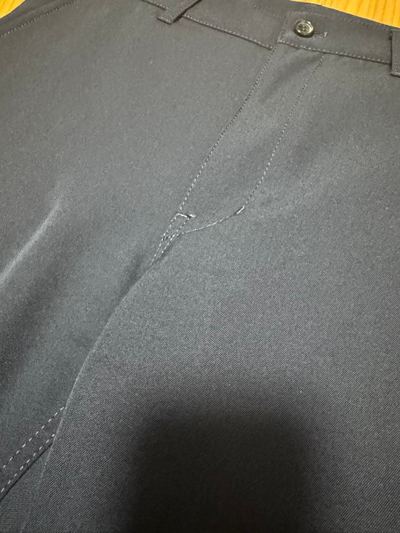 COMME des GARCONS HOMMEウールトロ定番ネイビーパンツ極美品