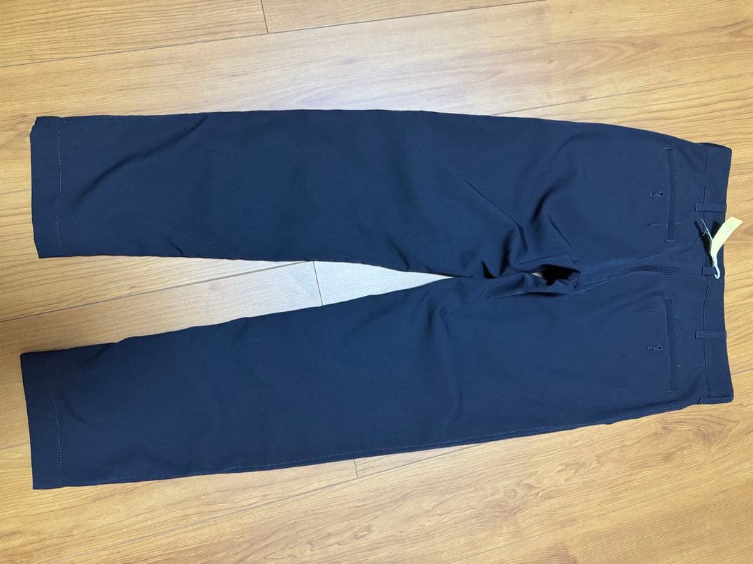 COMME des GARCONS HOMMEウールトロ定番ネイビーパンツ極美品