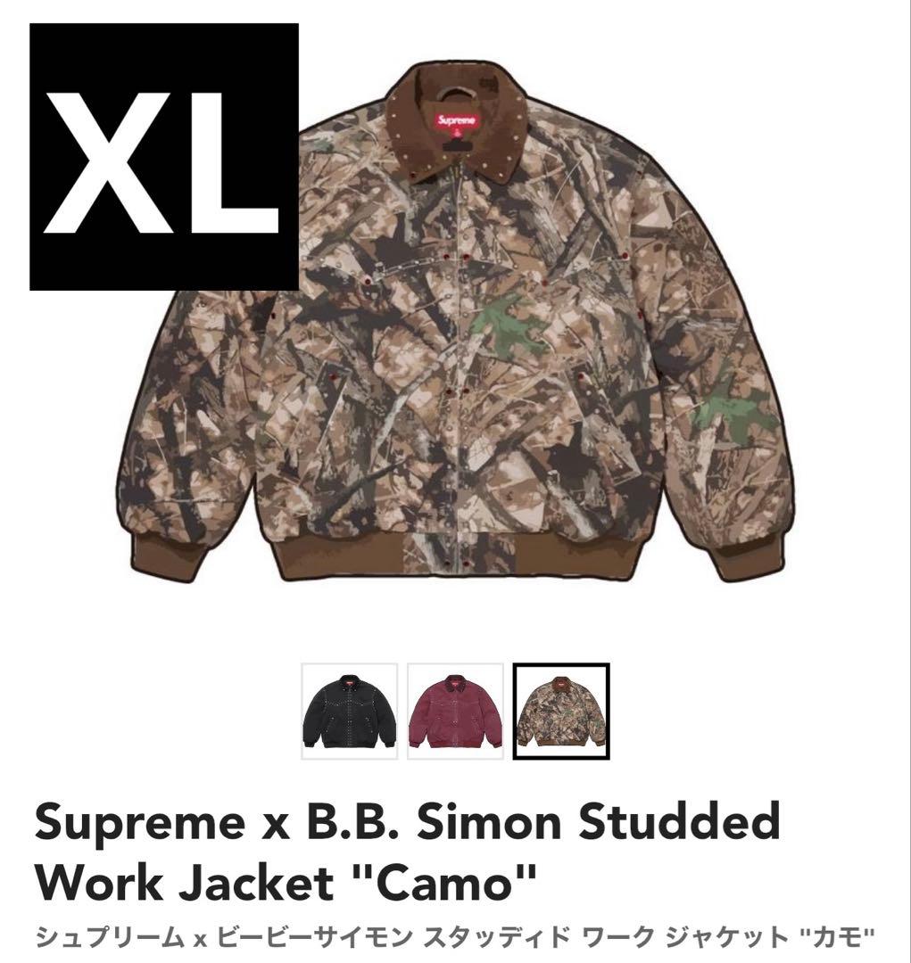 ジャケット・アウター Supreme x B.B. Simon Studded Work Jacket