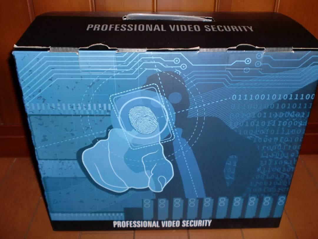 4K/800万画素 WiFi 防犯カメラ4台セット HDD4TB