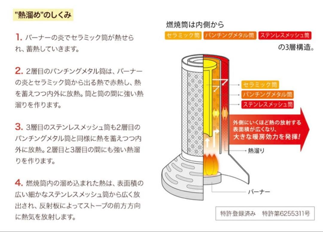 イワタニ　カセットガスストーブ　デカ暖CB-CGS-HPR