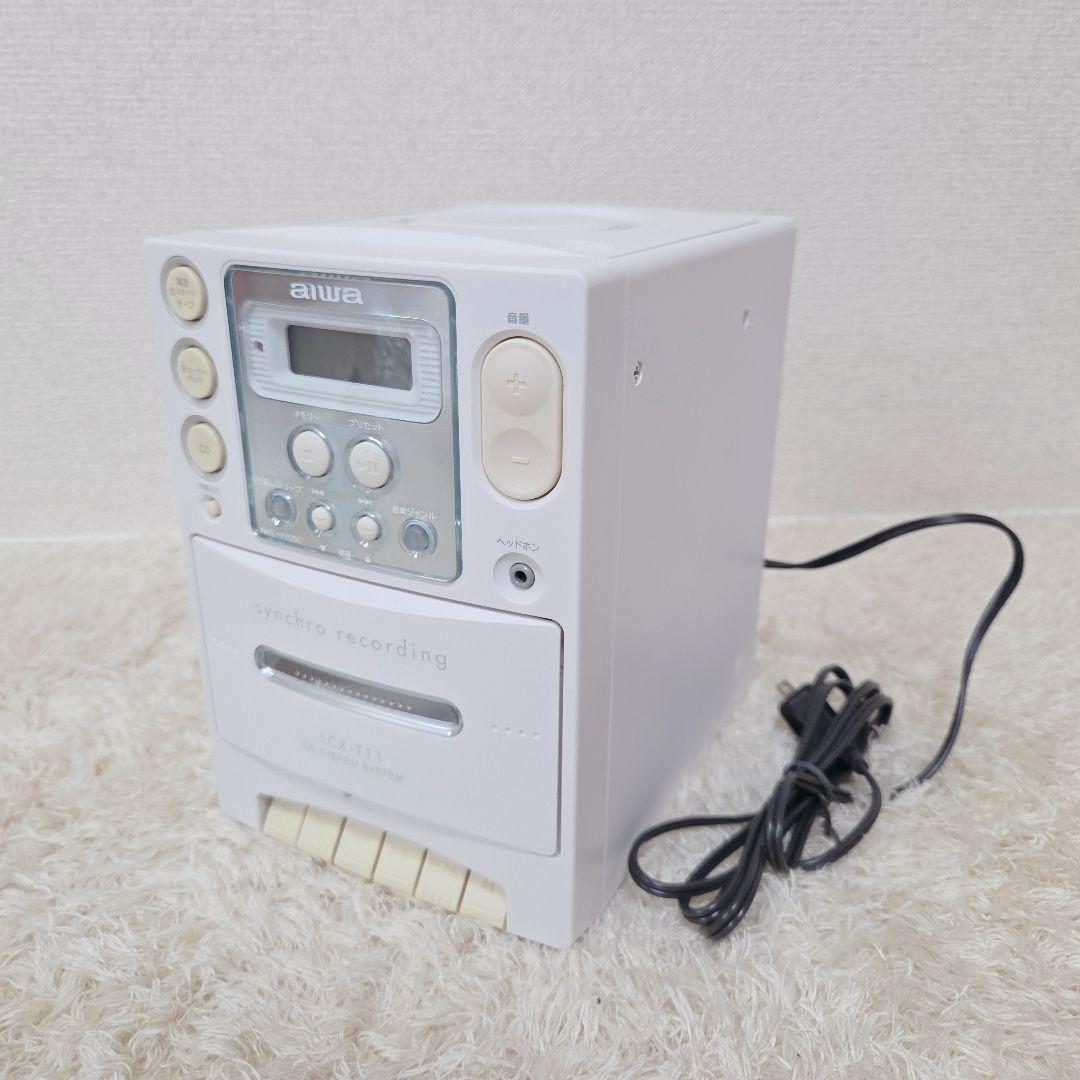 未使用品✨AIWA ミニコンポ LCX-T11 アイワ