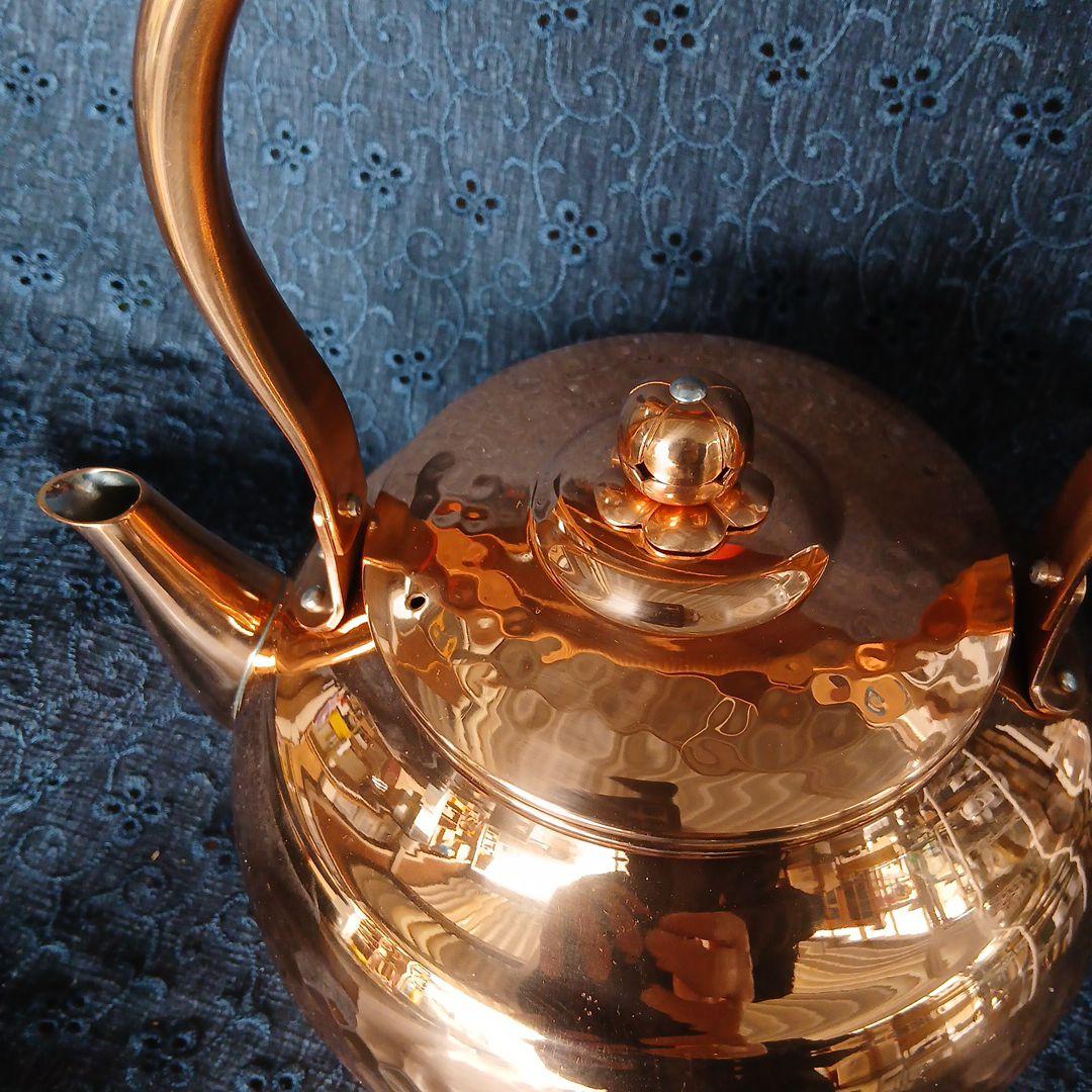 銅製鎚起薬缶 2L