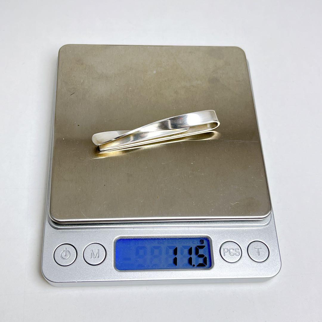 ジョージジェンセン　ツイスト　ネクタイピン　タイバー　925