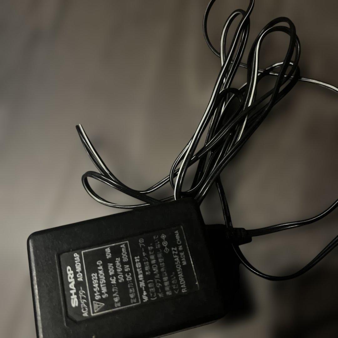 SHARP MDプレーヤー MD-MT821-S 再生のみ可　ほぼジャンク