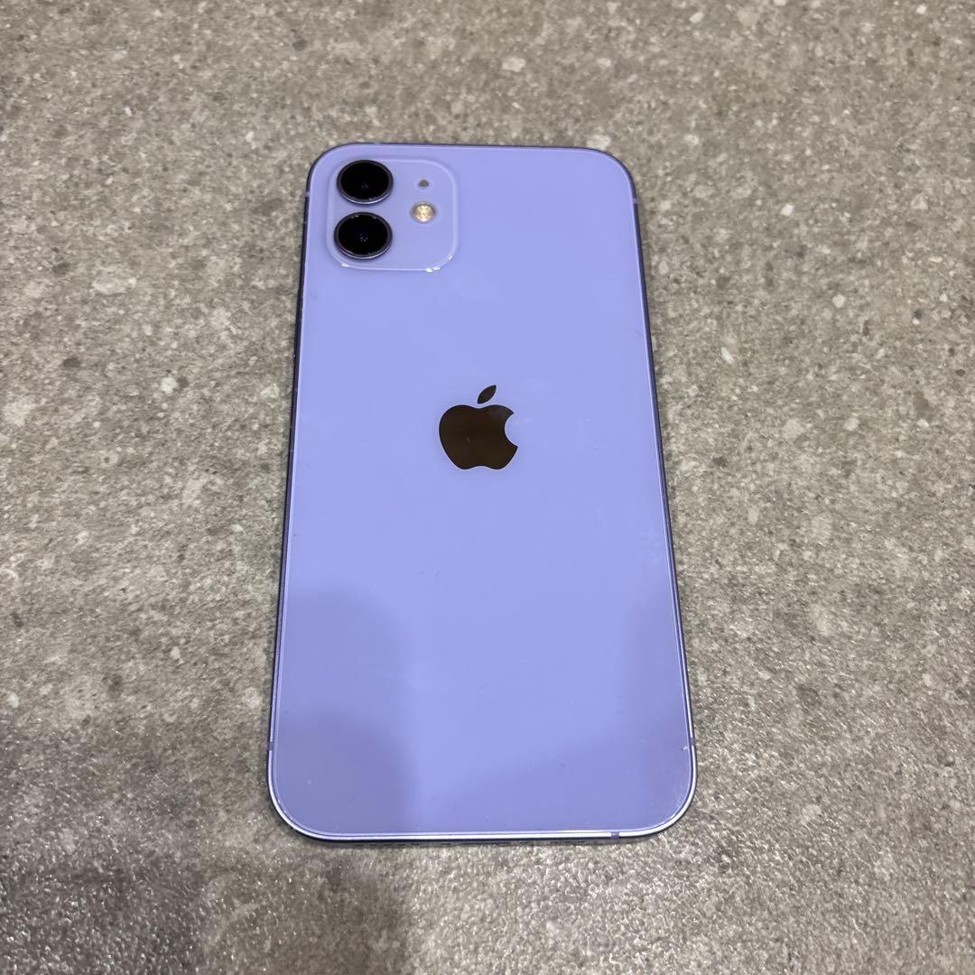 iPhone12 128GB パープル　SIMフリー　本体