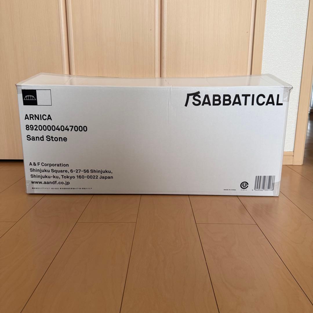 820pon＊　美品　サバティカル　アルニカ　グランドシート付き