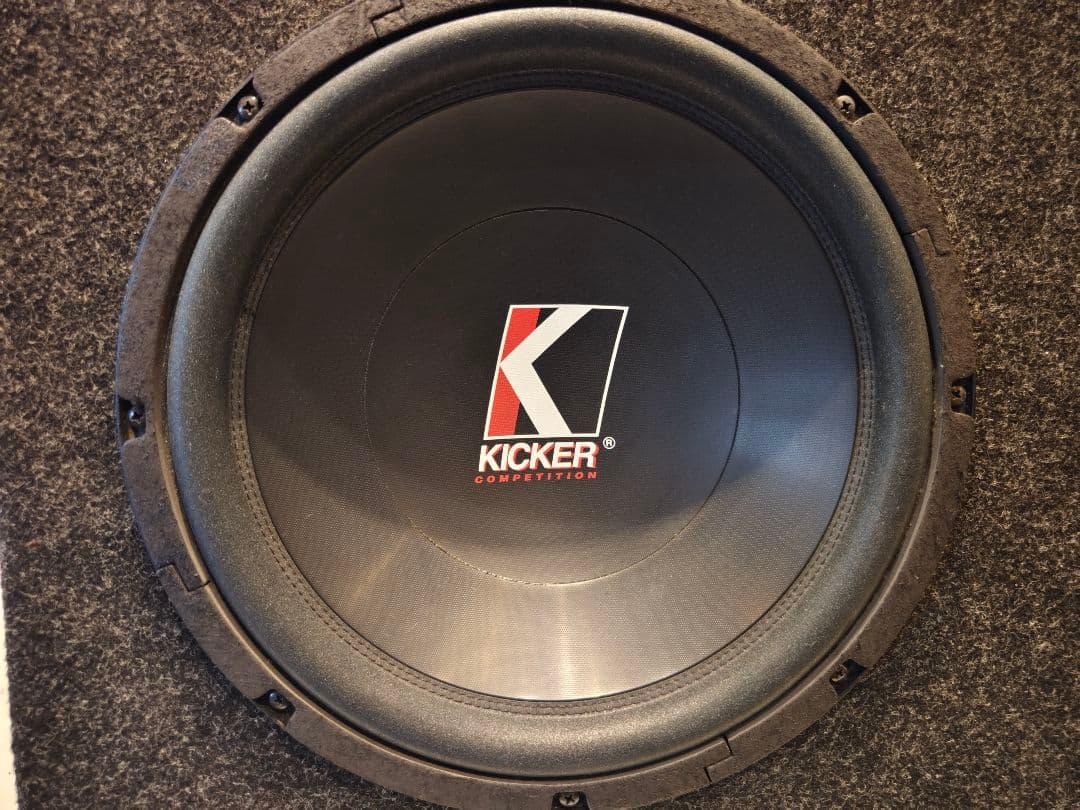動作確認済 KICKER Competition サブウーファー BOX セット