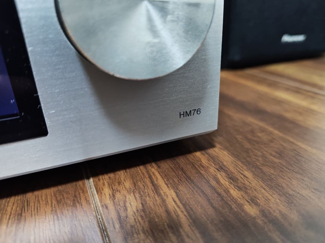 Pioneer ミニコンポ シルバー HM76