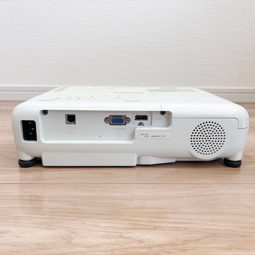 ✨美品✨ EPSON エプソン EB-E01 プロジェクター 本体 HDMI