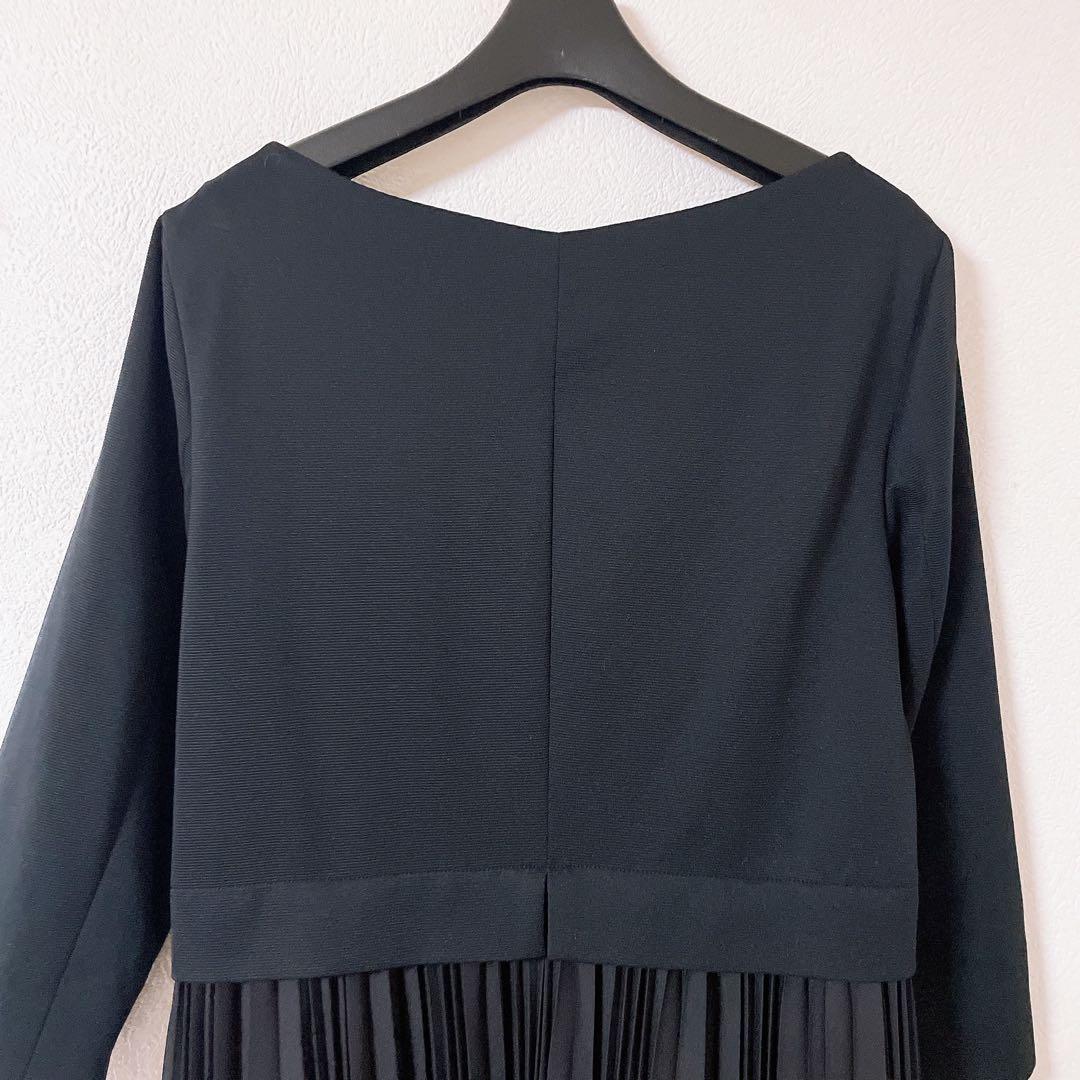 新品タグ付き✨️組曲 コンビプリーツワンピース 大きいサイズ