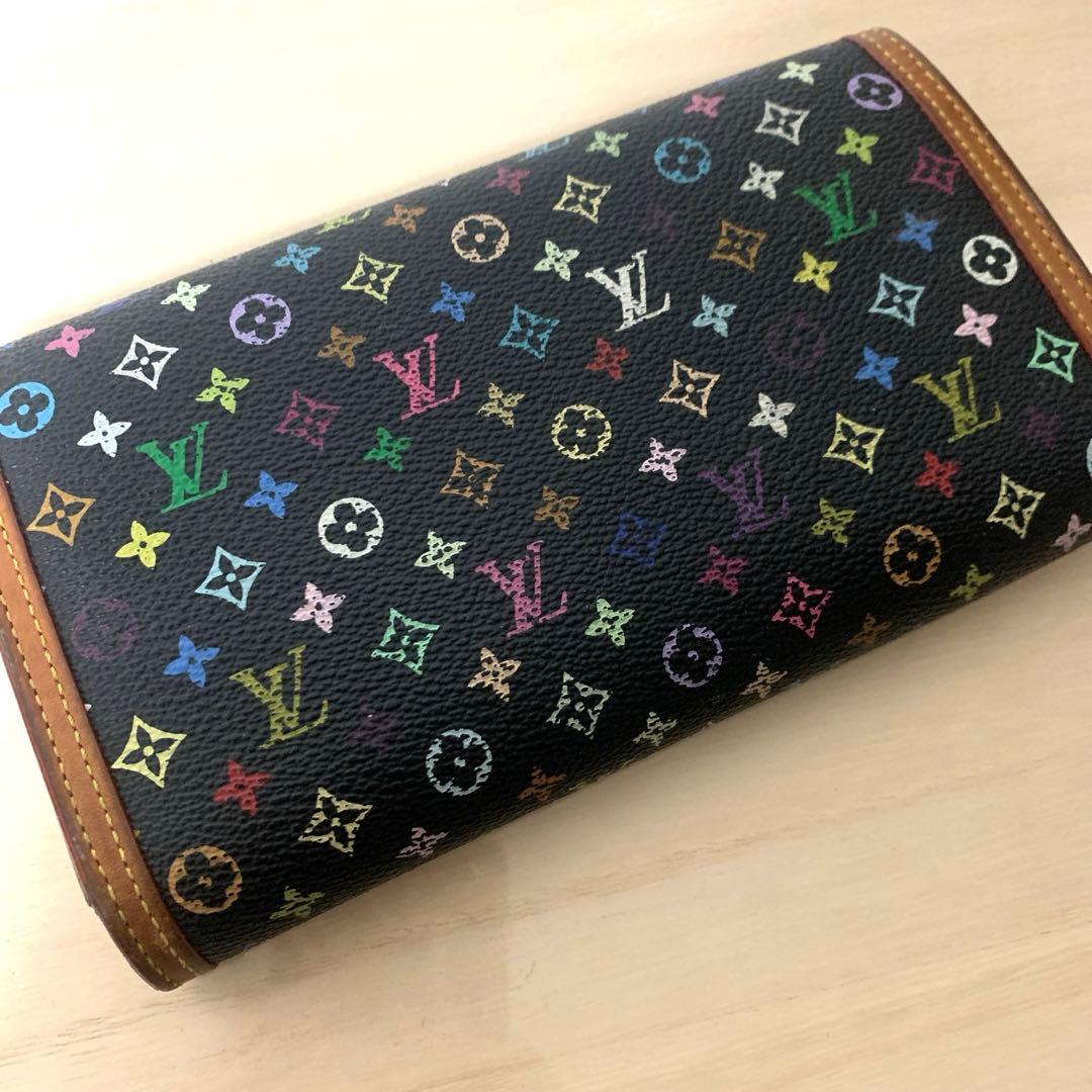 ルイヴィトン 長財布モノグラムマルチカラー インターナショナル 長財布