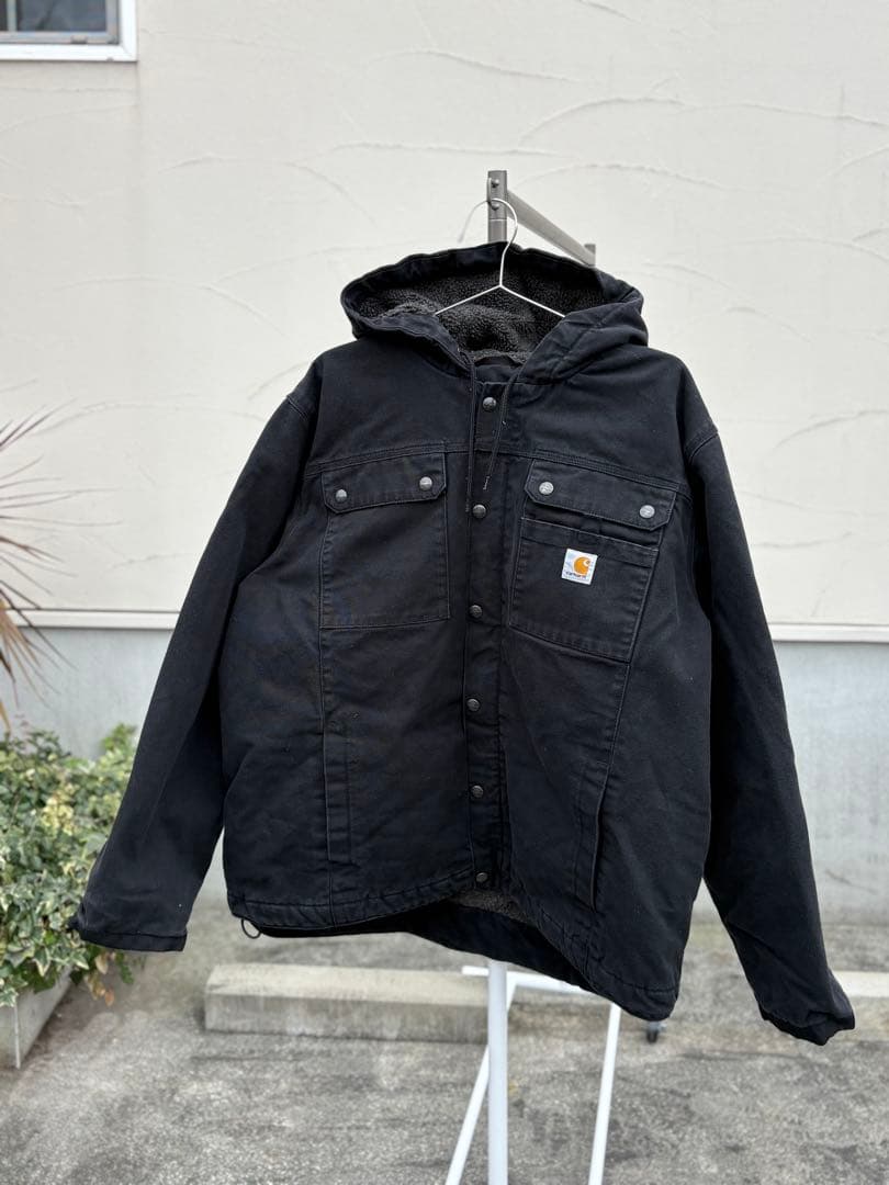 Carhartt ダックジャケット ブラック ワークジャケット