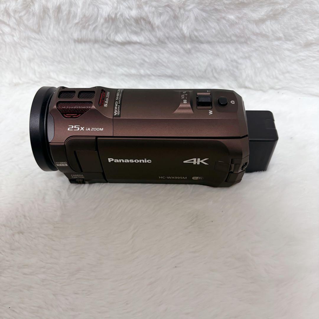 【極美品】Panasonic HC-WX995M 4Kビデオカメラ