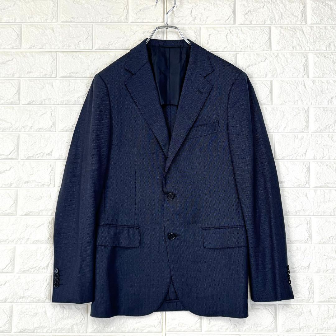 BYL 　s2158　ユナイテッドアローズ/46/紺/セットアップ/スーツ