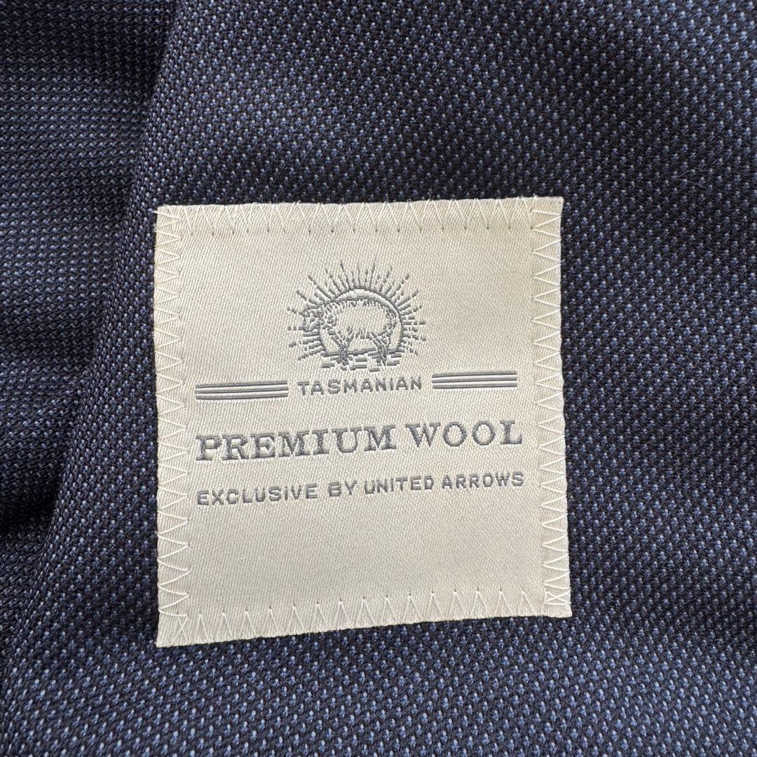 BYL 　s2158　ユナイテッドアローズ/46/紺/セットアップ/スーツ