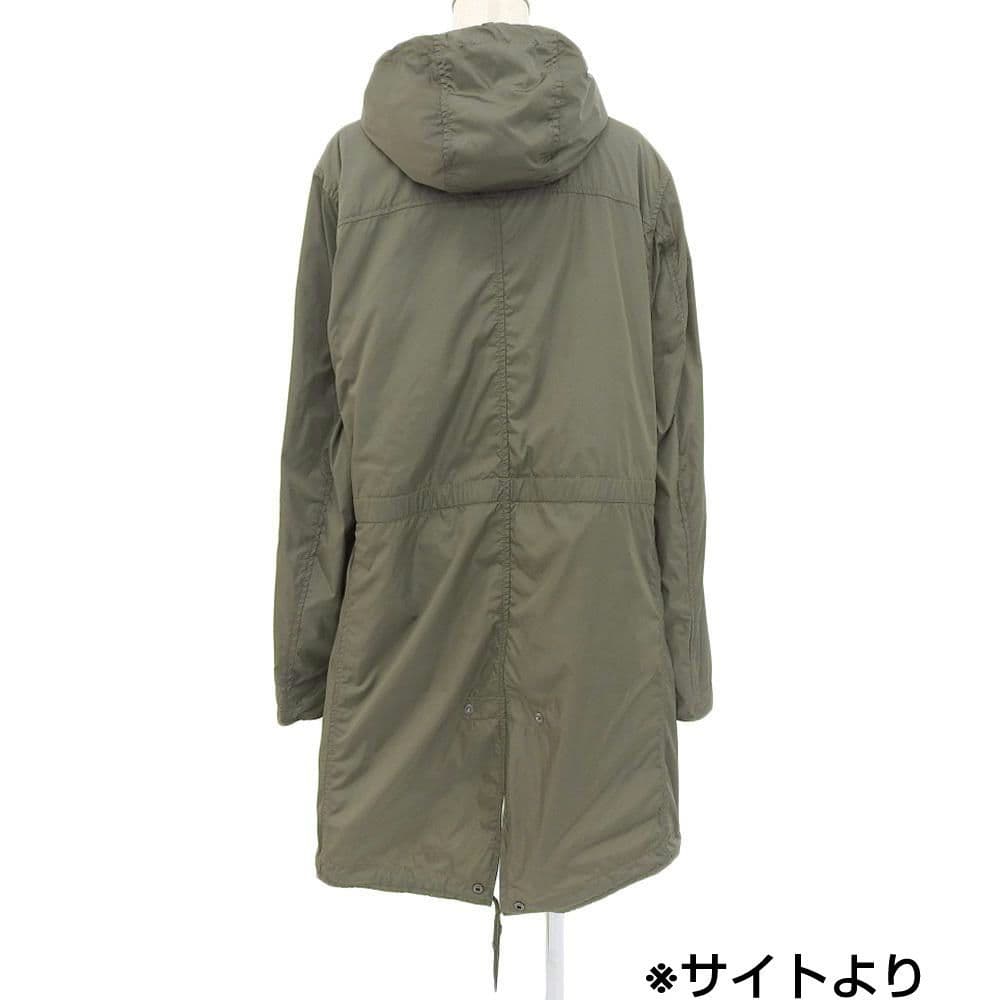 モンクレール 現行軽量 リバーシブル ナイロン フィッシュテール モッズコート