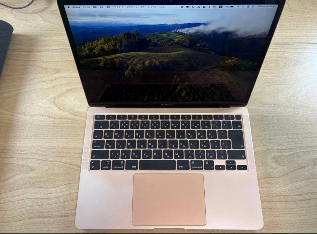 【美品】MacBook Air 2020 M1 希少ゴールド