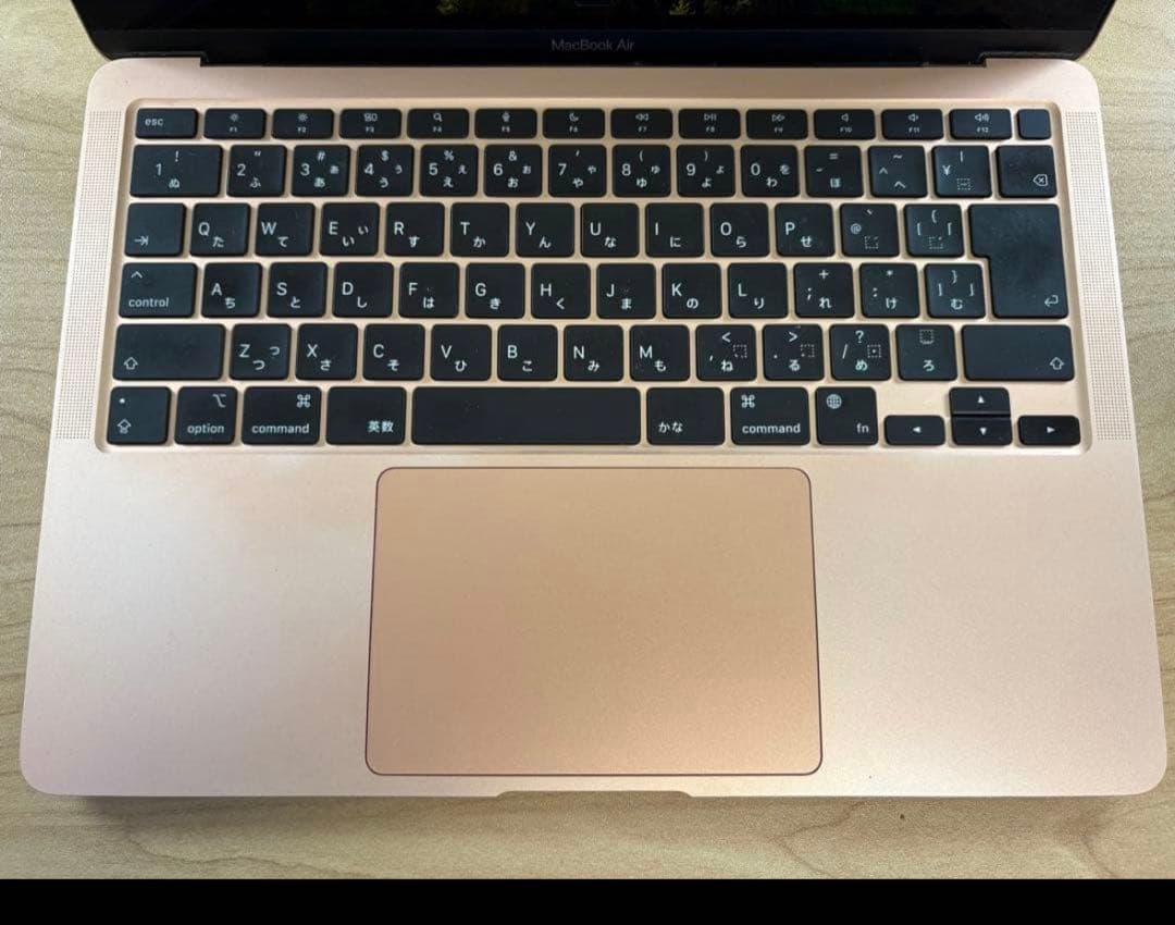 【美品】MacBook Air 2020 M1 希少ゴールド