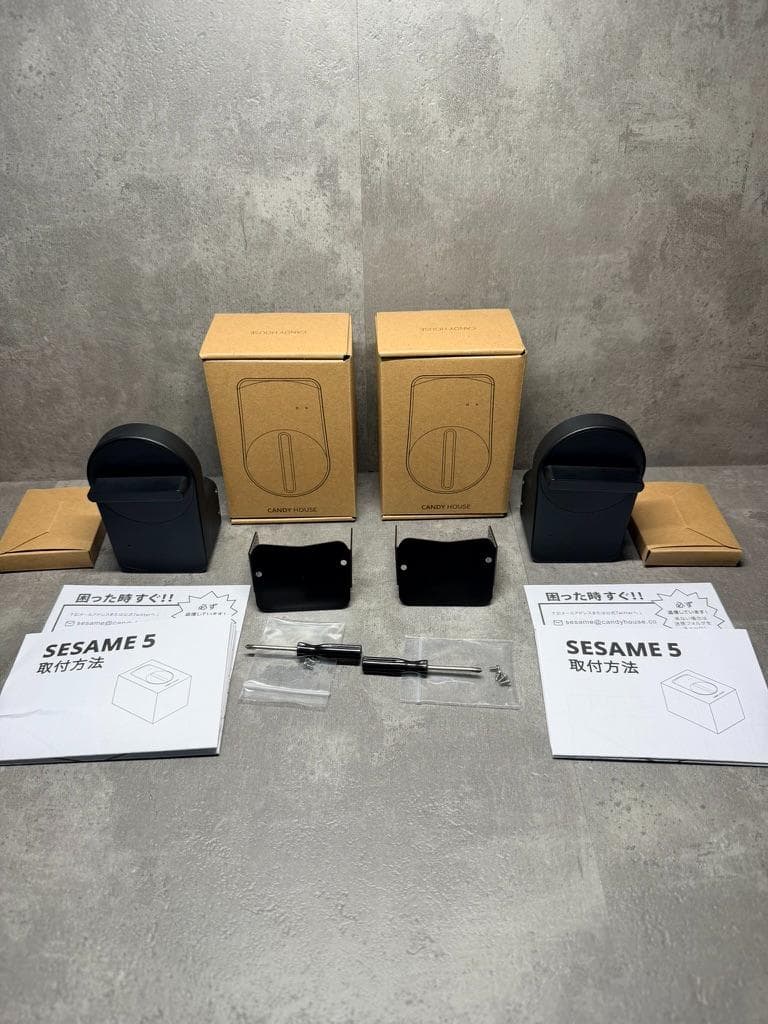 【ほぼ新品】2個セット　セサミ5 スマートロック　CANDY HOUSE