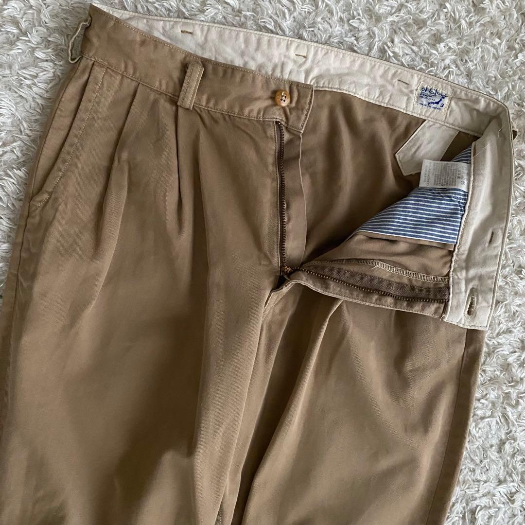 美品/L orSlow BILLY JEAN オアスロウ 2タック トラウザーズ