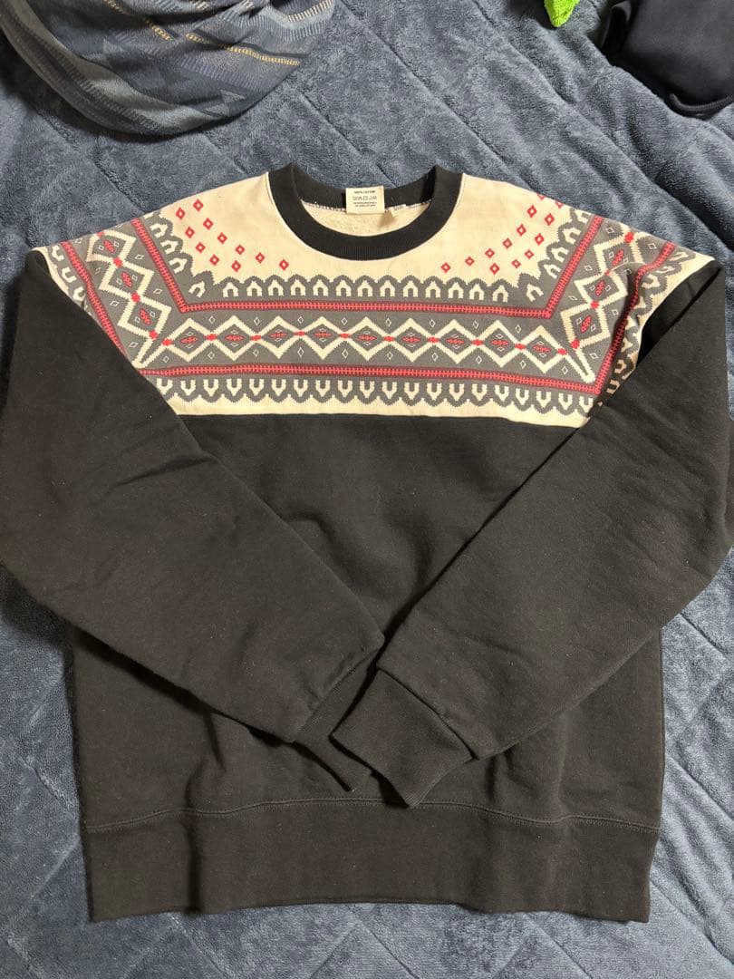 TCBジーンズ✕XXDEVELOPMENT 雪柄スウェット