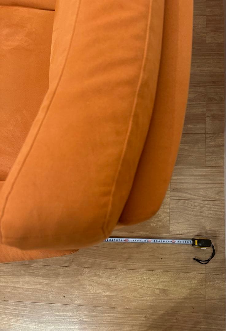 カリモク　2.5人掛ソファ　ハイバック