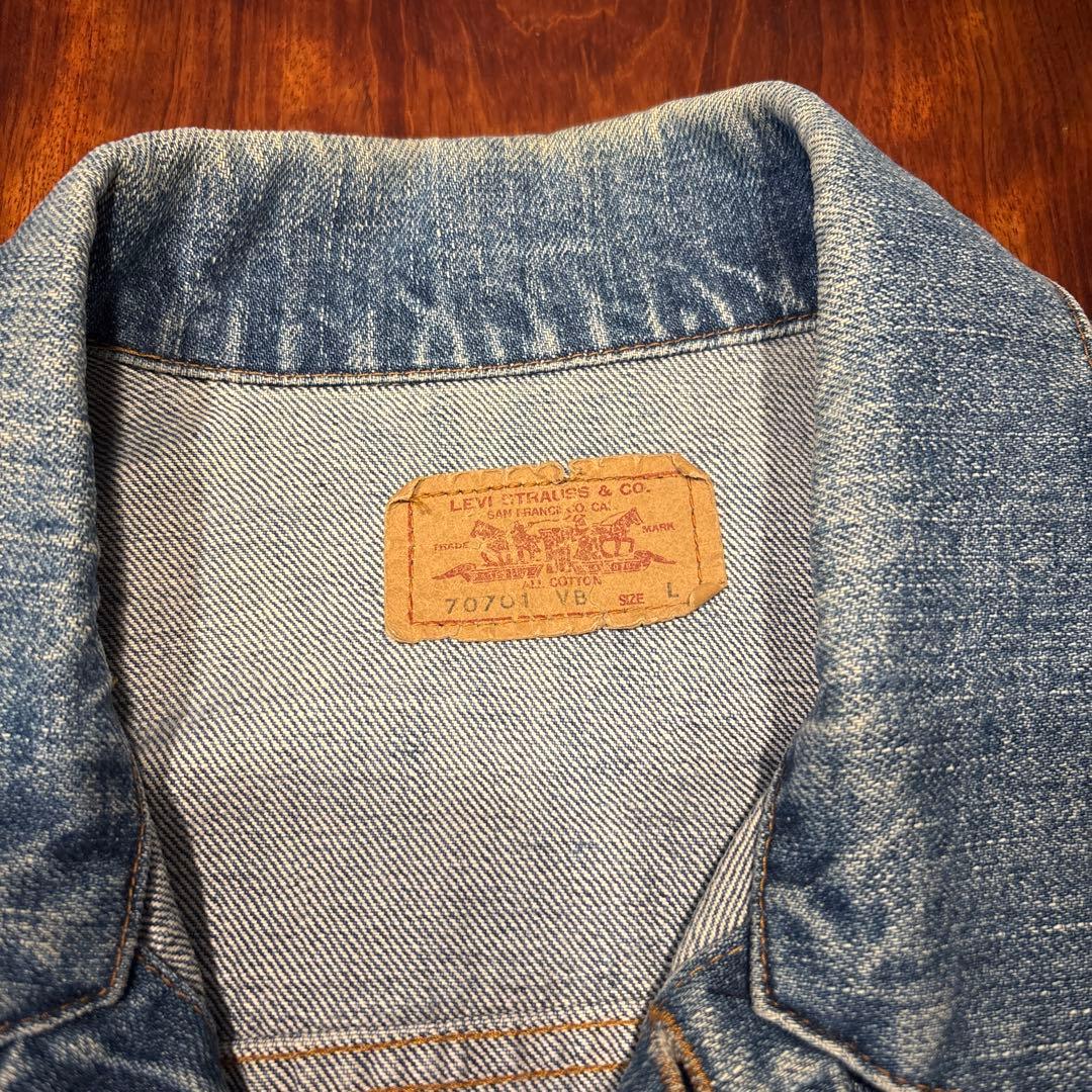 Levi's 70701 デニムジャケット ライトブルー