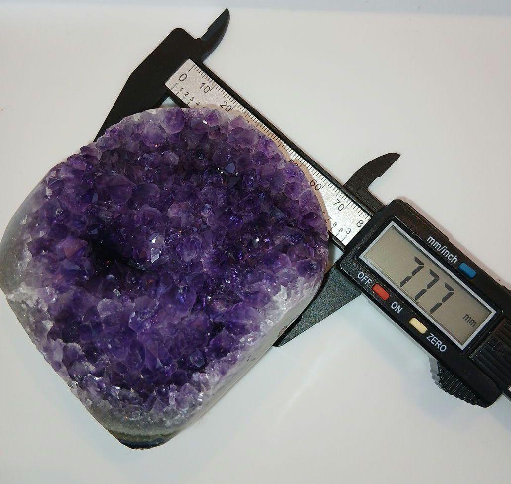 高品質　ウルグアイ産　天然　アメジスト ドーム 原石　天然石　紫水晶　クラスター