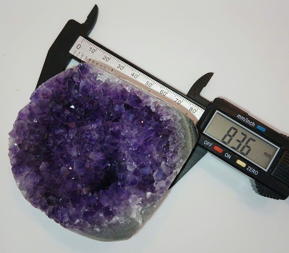 高品質　ウルグアイ産　天然　アメジスト ドーム 原石　天然石　紫水晶　クラスター