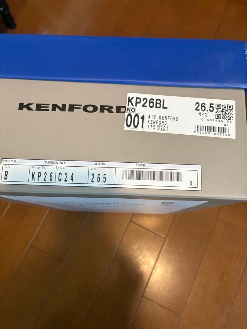 KENFORD ブラック レザードレスシューズ