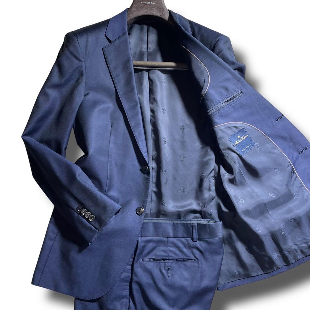 ブルックスブラザーズ×REDA　スーツ　セットアップ　ネイビー　super150