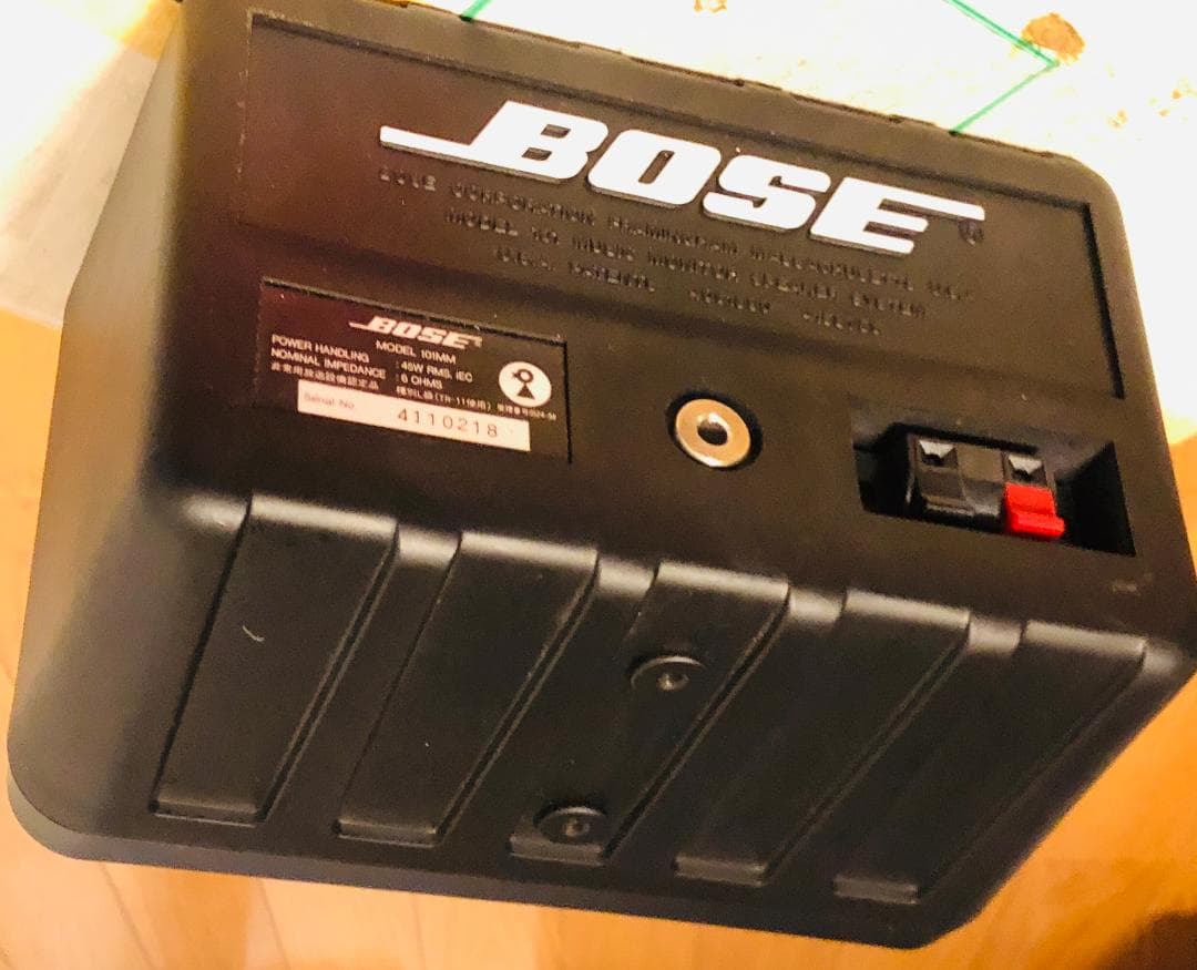 未使用品　BOSE 101MMG スピーカー2個セット