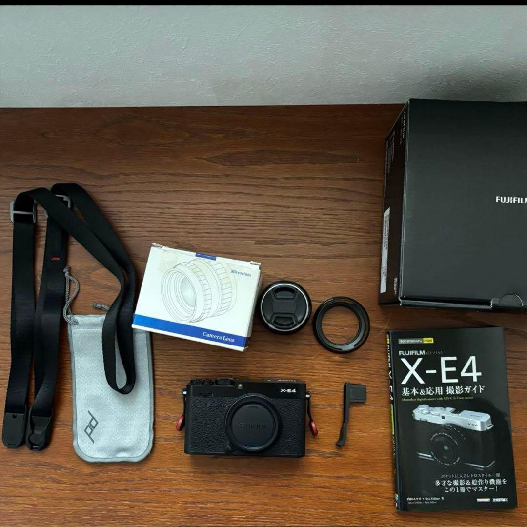 富士フィルムX-E4 Fujifilm デジカメ 一眼レフ おまけ付き