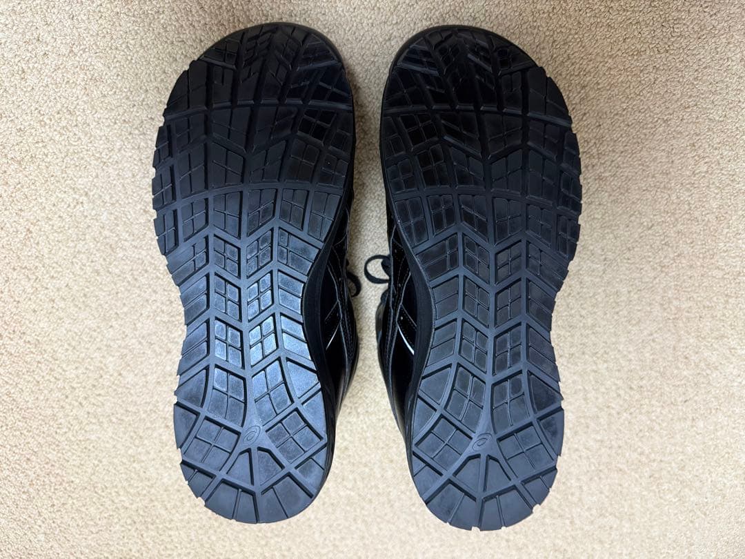 asics アシックス 安全靴 ウィンジョブ CP701 ブラック 27cm