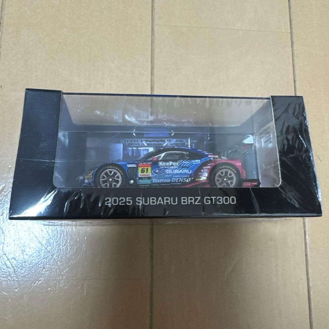 ミニカー 1/64 SUBARU BRZ R&D SPORT GT300 SUPER GT