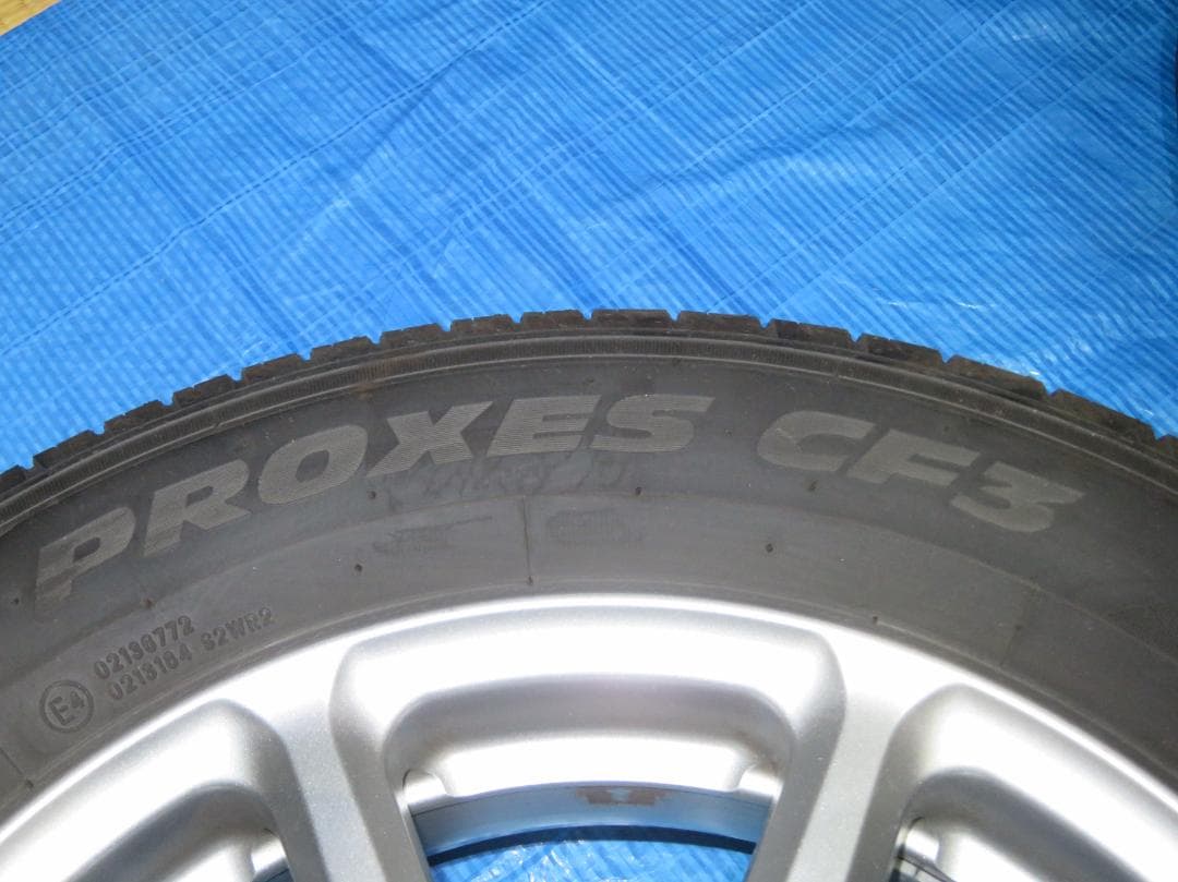 DJLFS デミオ15MB純正ホイール　PROXES CF3タイヤ付き